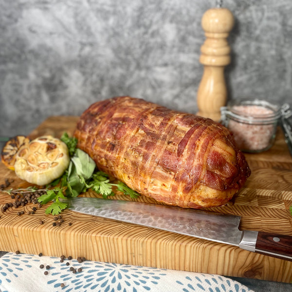 Bacon Wrapped Turducken Premium Roast - 7 lb